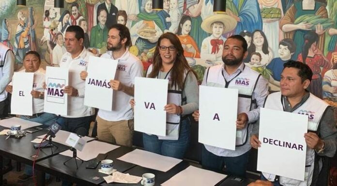 Cecilia Loría será expulsada del MAS, señala dirigente