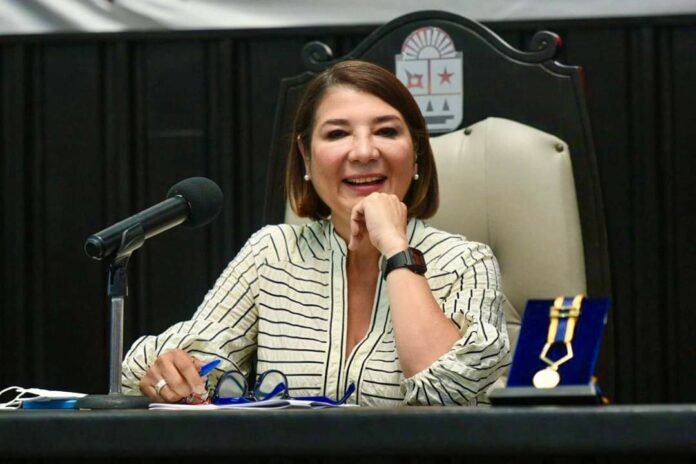 Kira Iris, quien busca su reelección en el Congreso, señaló que la recuperación económica es uno de los pilares de su agenda legislativa.