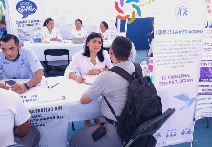 A través de la Secretaría de Justicia Cívica y Convivencia Humana de Solidaridad se promueve la armonía social entre la población.