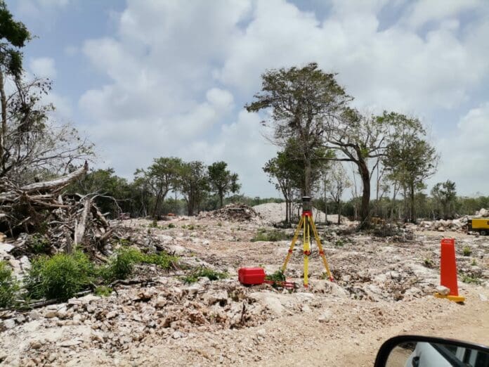 Clausura Profepa desarrollo que se dedicaba a extraer material pétreo en Chemuyil
