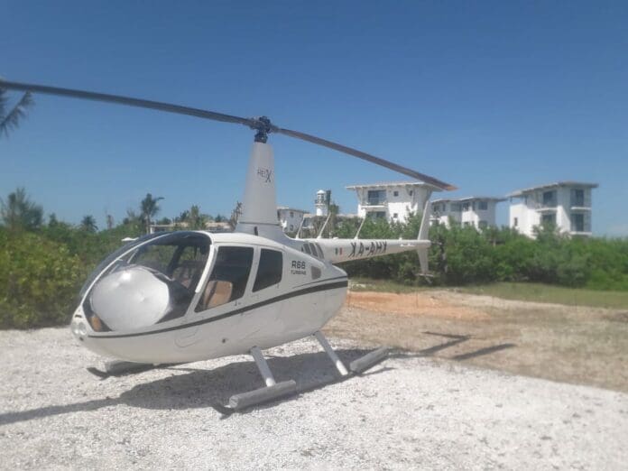 Denuncian al Hotel Margaritaville de Holbox por alterar fauna local con servicio de helicópteros