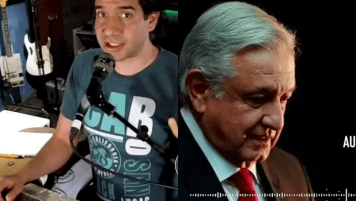Tiktoker exhibe que supuesto audio de AMLO fue manipulado