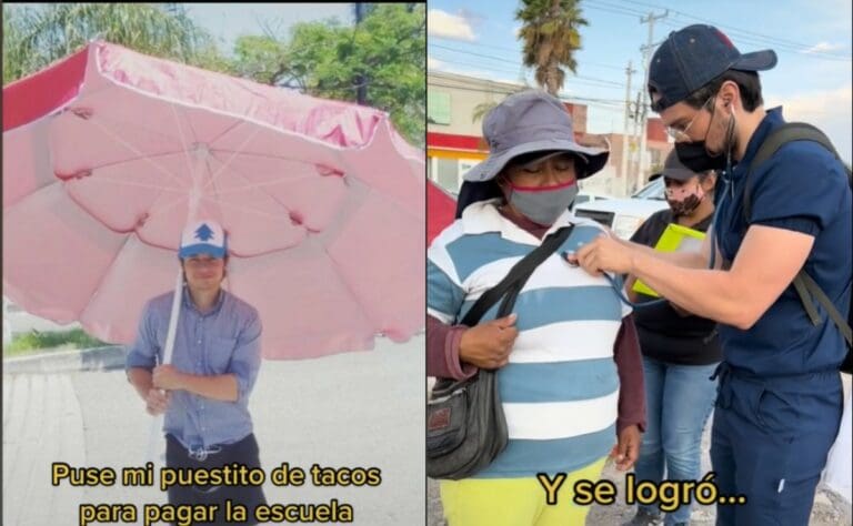 Vendía tacos de canasta para pagarse la universidad, ahora es doctor