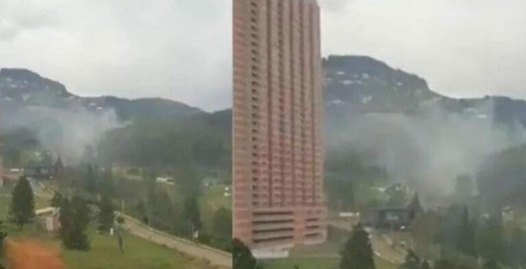 En Colombia pasó un hecho insólito; la Policía quemó mota decomisada y el viento acabó drogando a toda una localidad.