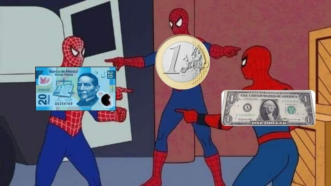 El peso mexicano ha tenido mejor desempeño que el euro en lo que va de 2022