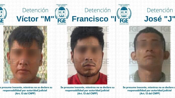 Capturan a cinco sujetos por homicidio de dos personas en el fraccionamiento Kusamil de Cancún