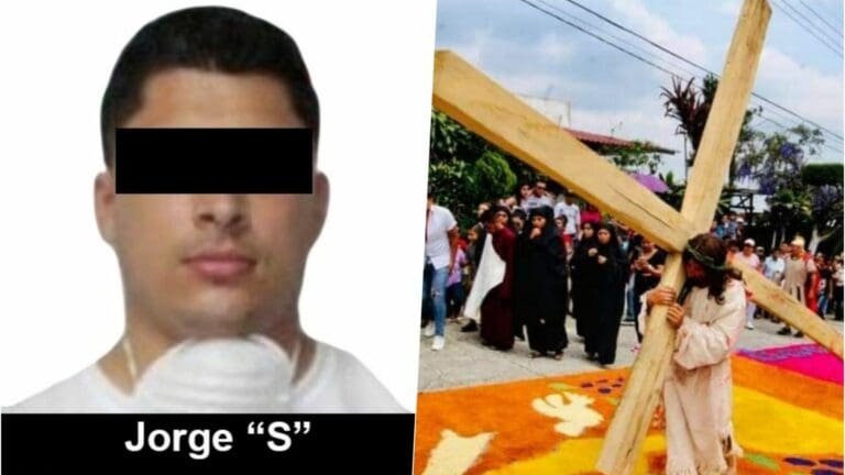 Detienen a joven que interpretó a Jesucristo por posible narcotráfico