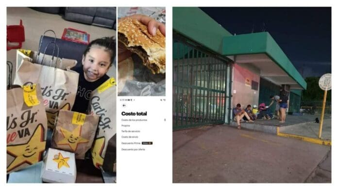 Su hija pide 20 hamburguesas por Rappi; paga más de dos mil pesos