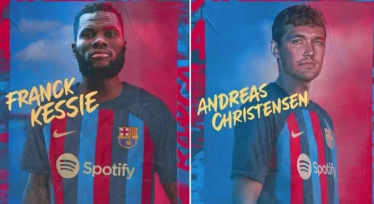 El Barcelona ha presentado a sus dos primeros refuerzos de cara a la temporada: Franck Kessie y el danés Andreas Christensen