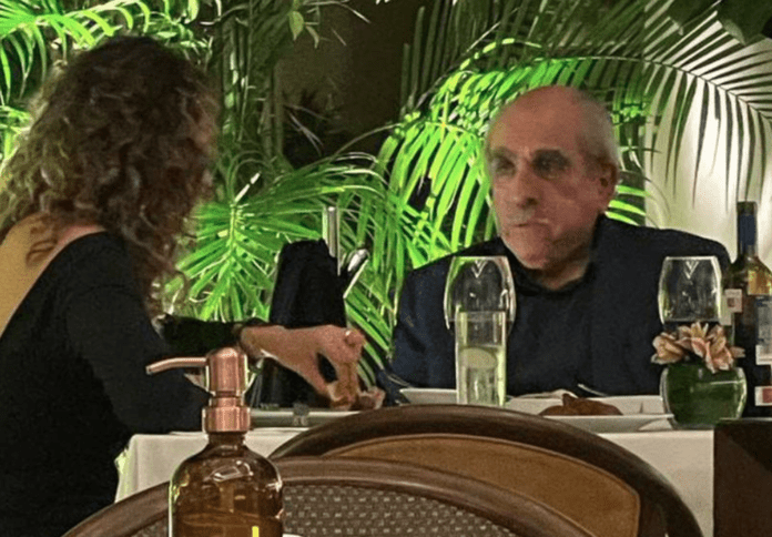 Captan a Pablo Gómez disfrutando una cena de lujo en restaurante donde cacharon a Emilio Lozoya