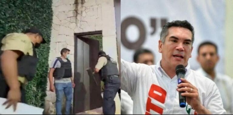 La Fiscalía de Campeche ha cateado una propiedad de Alejandro "Alito" Moreno. El político ha sido denunciado por enriquecimiento ilícito.