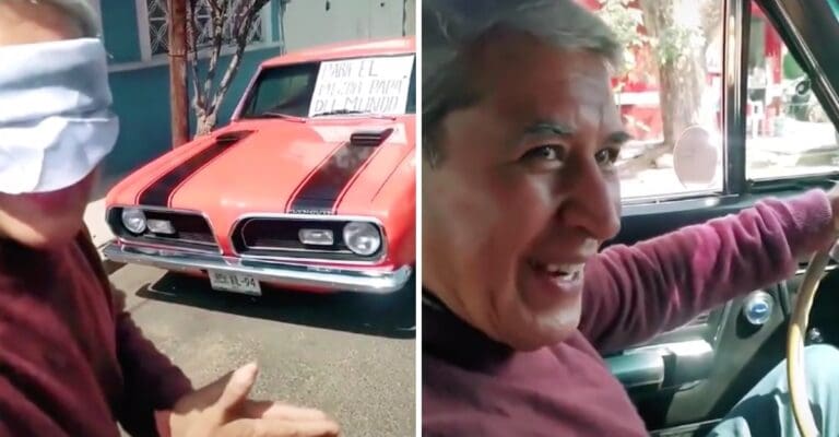 “Soy ingeniero por él”: Le regala a su papá el mismo auto que tuvo que vender para pagarle sus estudios