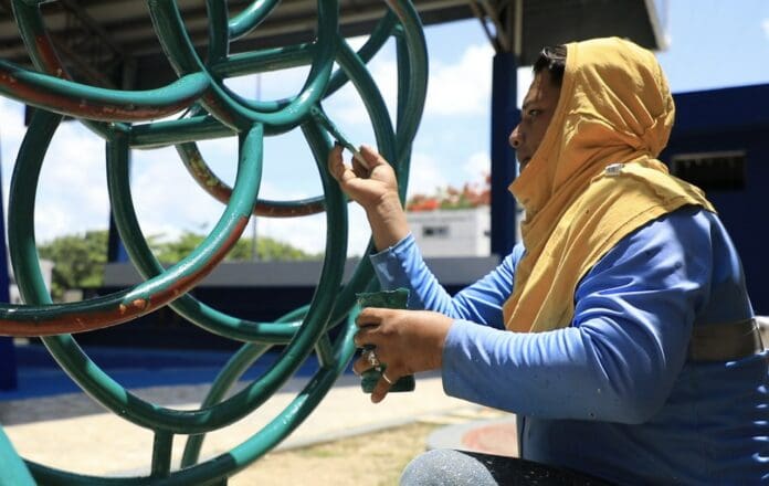 Con el programa “Una obra por día” se dignifican los espacios públicos