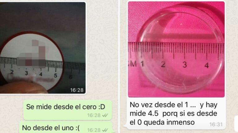 Clienta se queja porque medidas de stickers estaban malas, las mandó midiendo desde el 1