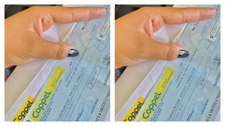 Mujer recibe finiquito histórico