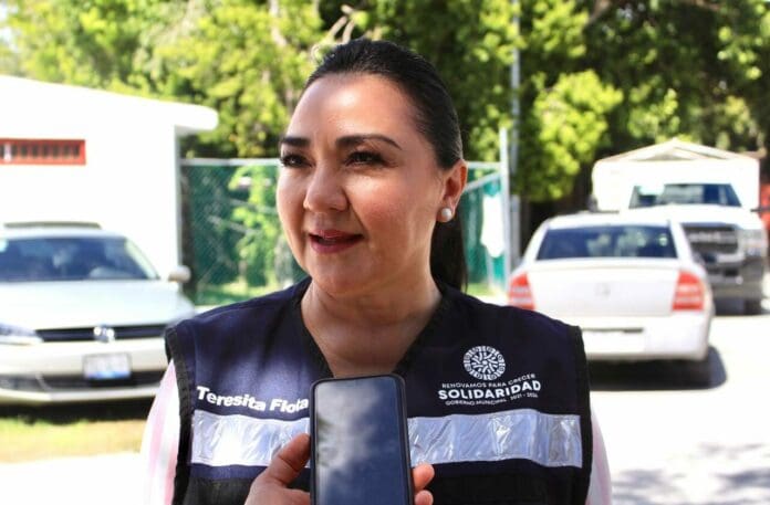 Gobierno municipal limpió microtiradero en Puerto Aventuras