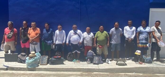 Arrestan a 12 hombres por agredir a un turista y alterar el orden público en Cancún