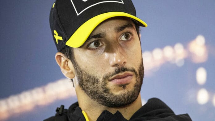 F1 Bajan a Daniel Ricciardo de McLaren al finalizar la temporada 2022