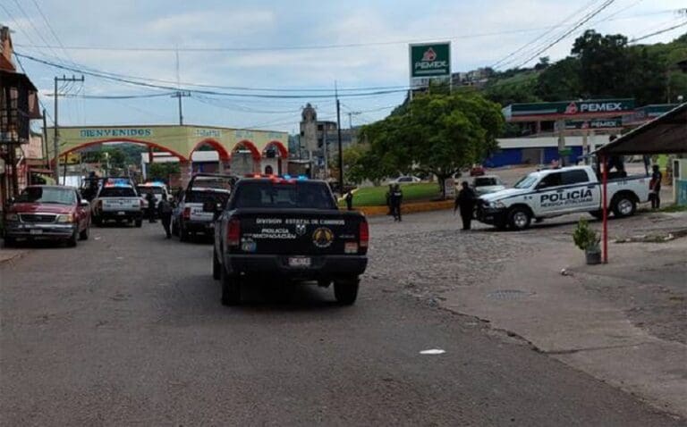 Violencia en Michoacán: 8 personas mueren en un enfrentamiento armado en el municipio de Tuzantla