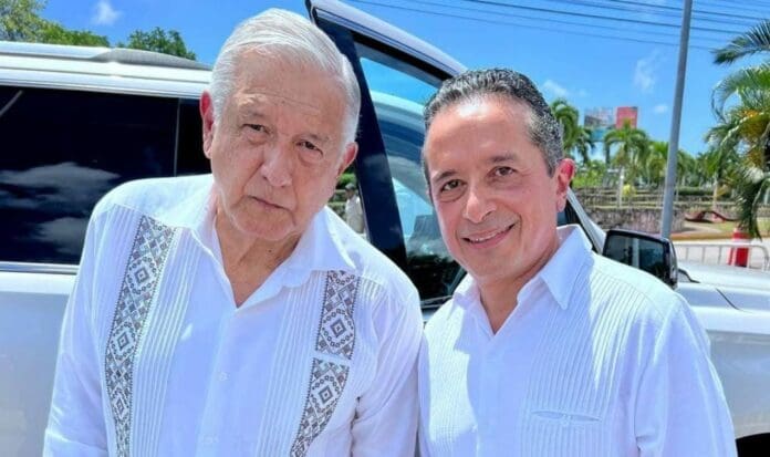 AMLO dio a conocer que Carlos Joaquín sí se integrará al gabinete federal una vez que concluya su periodo como gobernador.