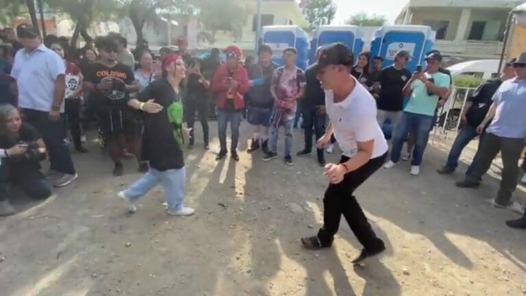 Video: Colosio baila al ritmo de Celso Piña y lo tunden en redes sociales