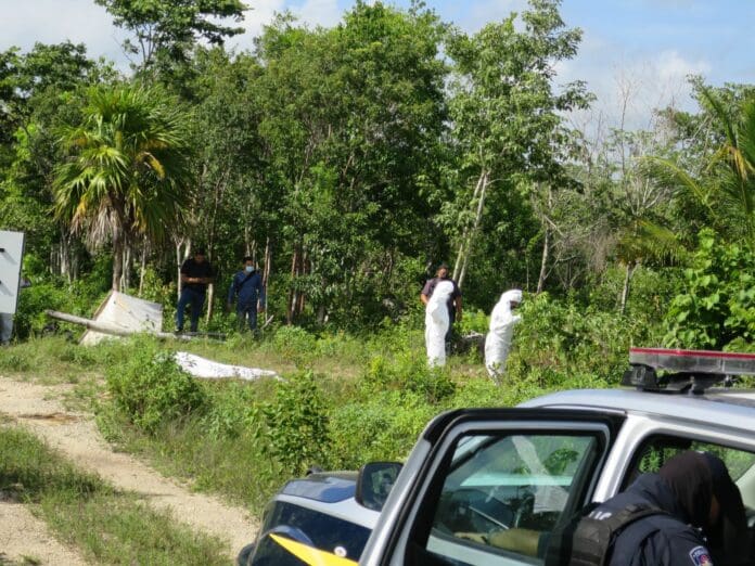 Hallan cuerpo calcinado cerca de la colonia El Milagro de Cancún