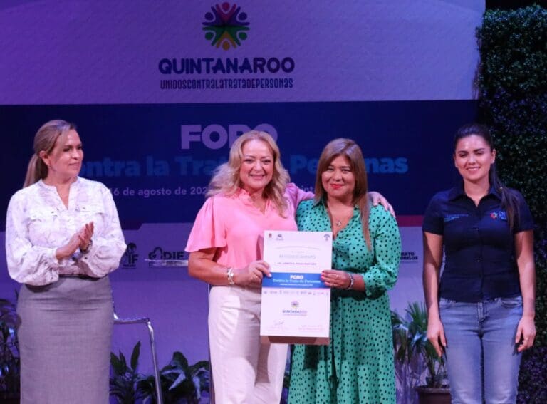 Hay que decir NO a cualquier intento de explotación que atente contra la libertad y los derechos: Gaby Rejón de Joaquín