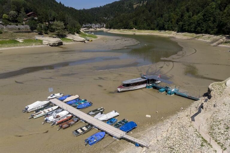 Sequía en el río Rin amenaza con detener el transporte de mercancías en Alemania
