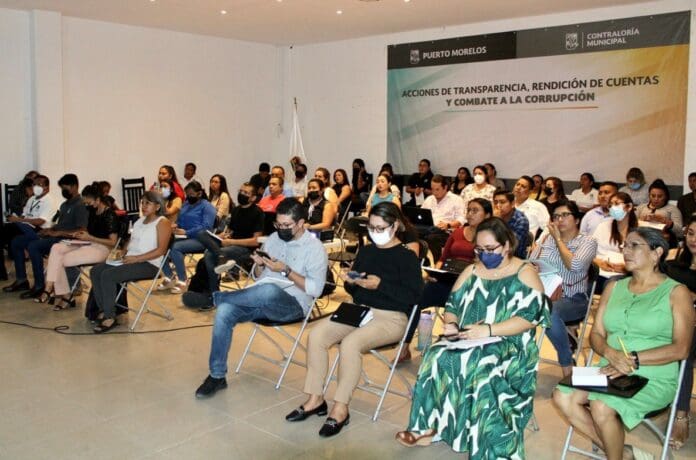 CONSTRUYE GOBIERNO DE PUERTO MORELOS UNA ADMINISTRACIÓN MODERNA, EFICIENTE Y TRANSPARENTE