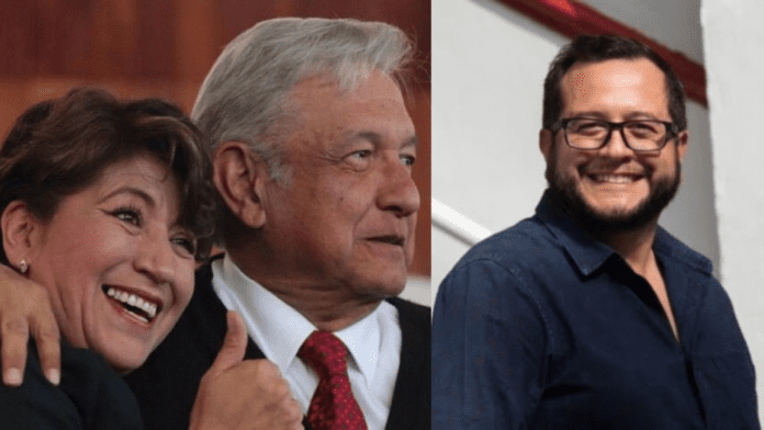 Delfina Gómez uso empresas fantasmas en la campaña de 2017; José Ramón López Beltrán era coordinador de Morena