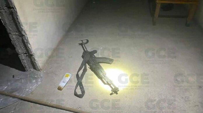 Unos 13 presuntos criminales fueron abatidos en SLP; se trata de integrantes de una célula delictiva, y se lograron detenciones.