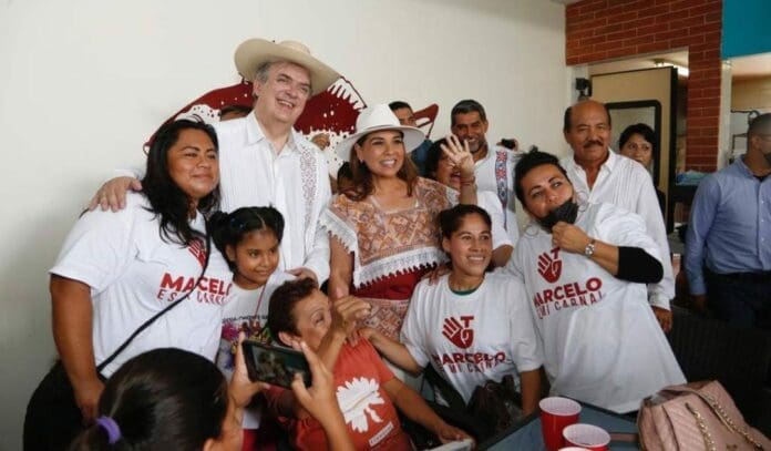 Mara Lezama y el secretario de Relaciones Exteriores no violentaron la ley electoral, así lo determinaron los magistrados del Teqroo.