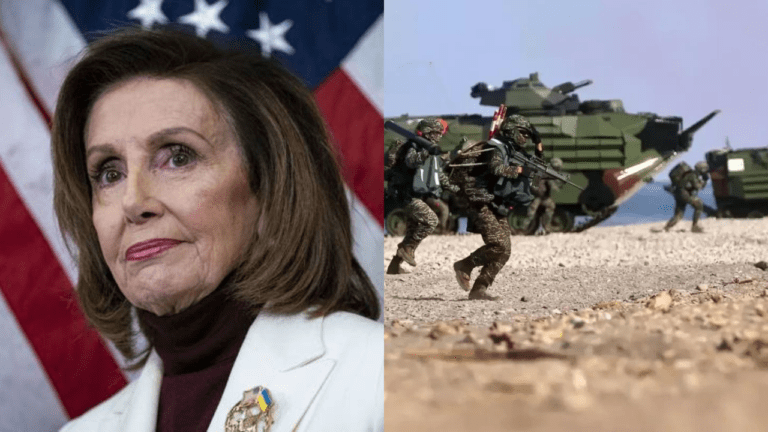 Nancy Pelosi, líder de la Cámara de Representantes de EEUU, aterriza en Taiwán