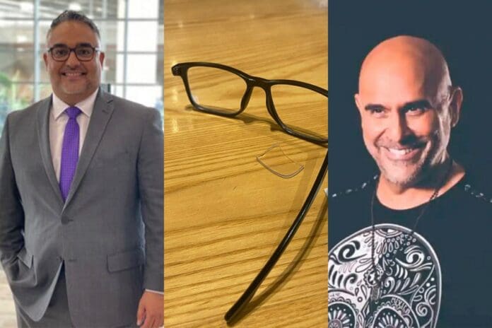 En pleito Suárez Gomís-Serrano 'solo se rompieron unos lentes', determina jueza