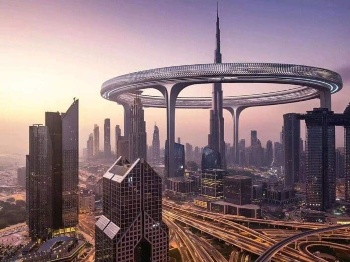 Downtown Circle: el rascacielos circular en Dubái que rodeará el Burj Khalifa