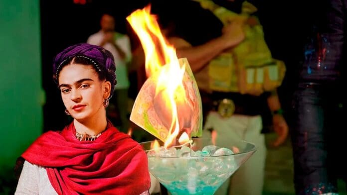 Empresario quema obra de Frida Khalo valuada en millones para hacer NFT