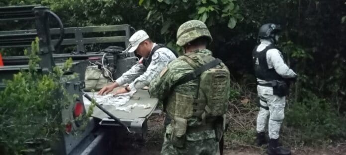 Sujetos huyen del Ejército en Morocoy, pero abandonan municiones y drogas 