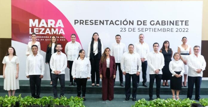 Presenta Mara Lezama su gabinete legal