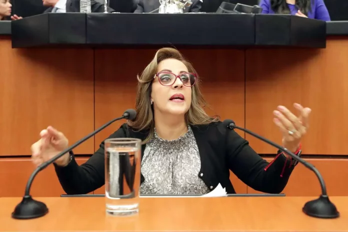 Yolanda de la Torre negó que Andrés Manuel López le haya impuesto iniciativa militar al PRI