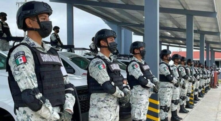 Para Cancún, 300 de los 500 elementos de la Guardia Nacional que arribaron a Quintana Roo