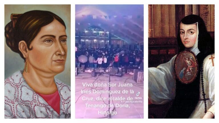 Video: Alcalde en Hidalgo confunde a Josefa Ortíz de Domínguez en pleno grito: “Viva Sor Juana Inés”