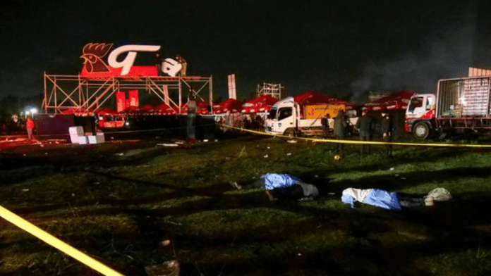 Estampida durante concierto en Guatemala deja nueve muertos