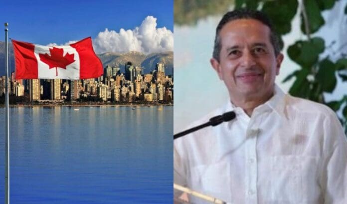 Carlos Joaquín ha sido ratificado como embajador de México en Canadá por los legisladores de la Comisión Permanente.