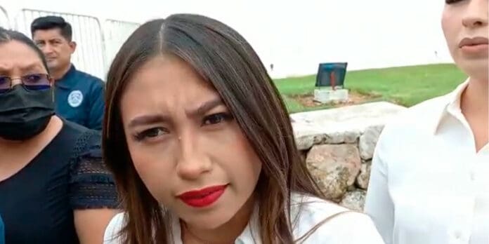 Rechaza Joana Acosta comentarios de AMLO contra nepotismo en las elecciones de Morena
