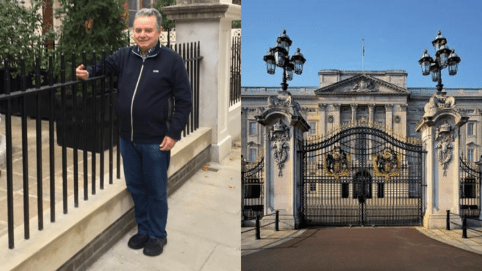 Pedro Joaquín Coldwell se encuentraba a las puertas del Palacio de Buckingham cuando Isabel II murió