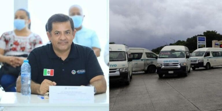 Firme Leopoldo Cruz ante chantaje del Sindicato de Taxistas de Playa del Carmen