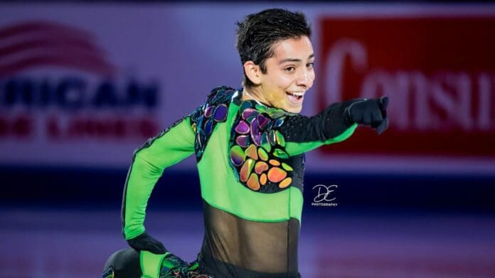 Donovan Carrillo presenta rutina al ritmo de “Los Luchadores” de la Sonora Santanera