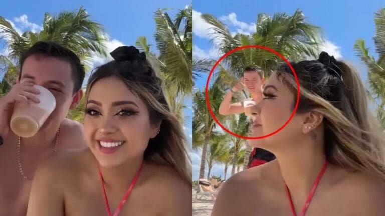 VIDEO: Ari Gameplays es acosada por hombre alcoholizado en Cancún