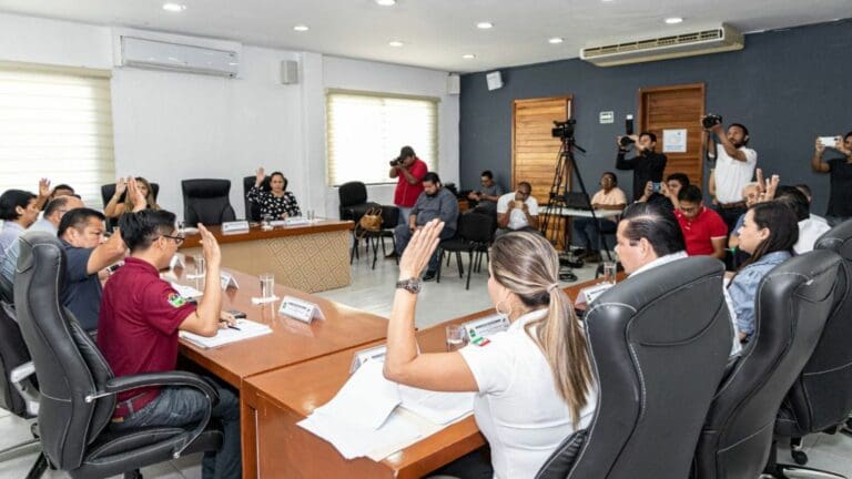 Aprueba Cabildo de Tulum donación de obra para beneficio de familias en la colonia Cristal