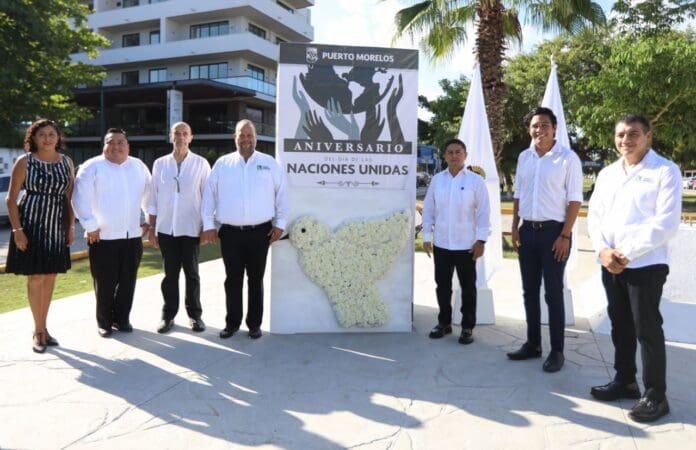 Llama gobierno de Puerto Morelos a la suma de voluntades para el desarrollo de las naciones
